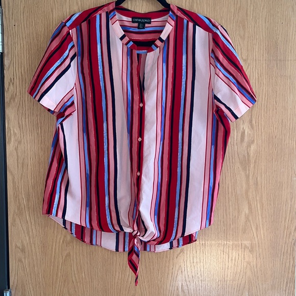 Women’s Striped Blouse - L - Picture 1 of 3